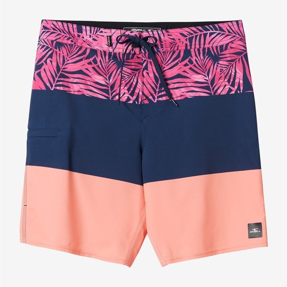 O’Neill Swim HYPER FREAK HEAT BLOCK 19" BOARDSHORTS. NWOT!